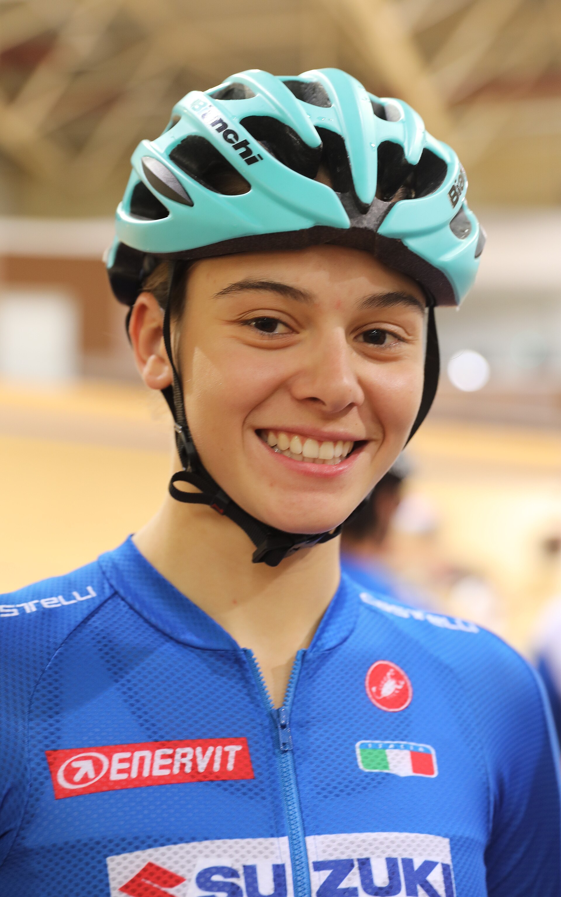 Imagem de referência de Lara Crestanello, descrito nos dados abertos como ciclista italiana