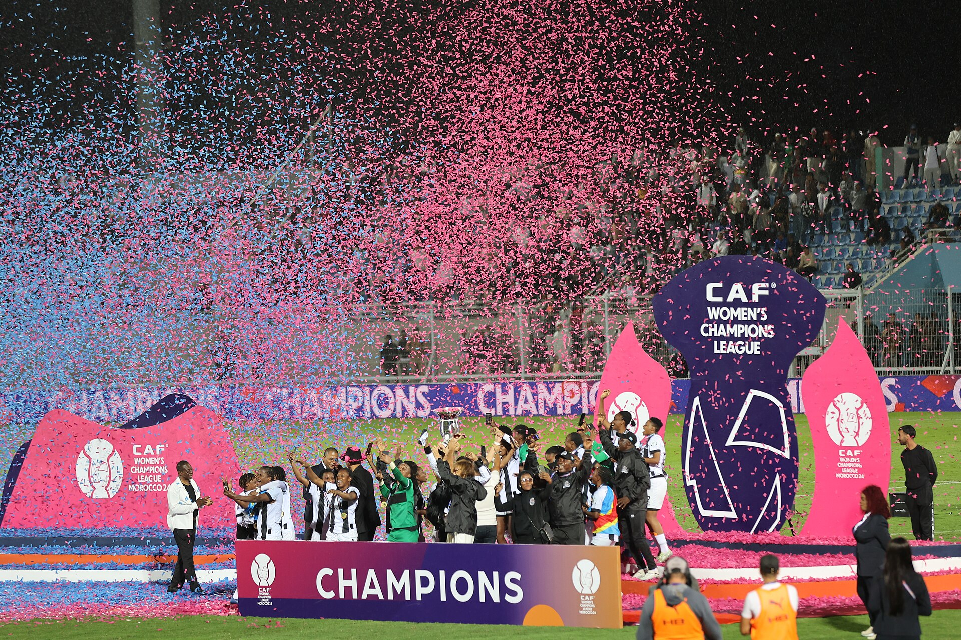Imagem de referência relacionada a Liga dos Campeões Feminina da CAF de 2024, item descrito como registro de referência sobre Liga dos Campeões Feminina da CAF de 2024, organizado a partir de dados estruturados abertos