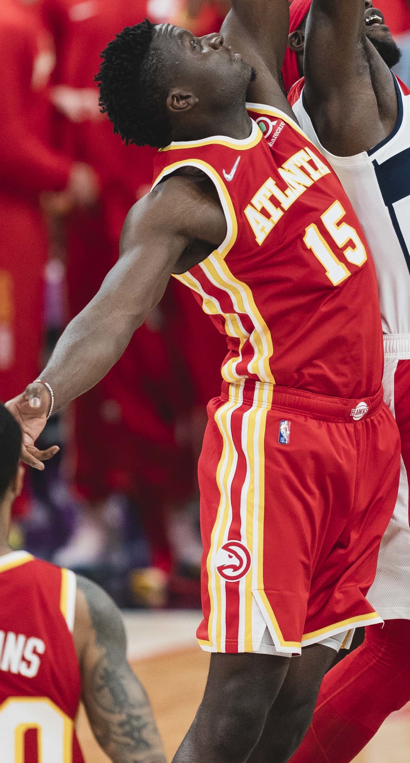 Imagem de referência de Clint Capela, descrito nos dados abertos como jogador de basquetebol suíço
