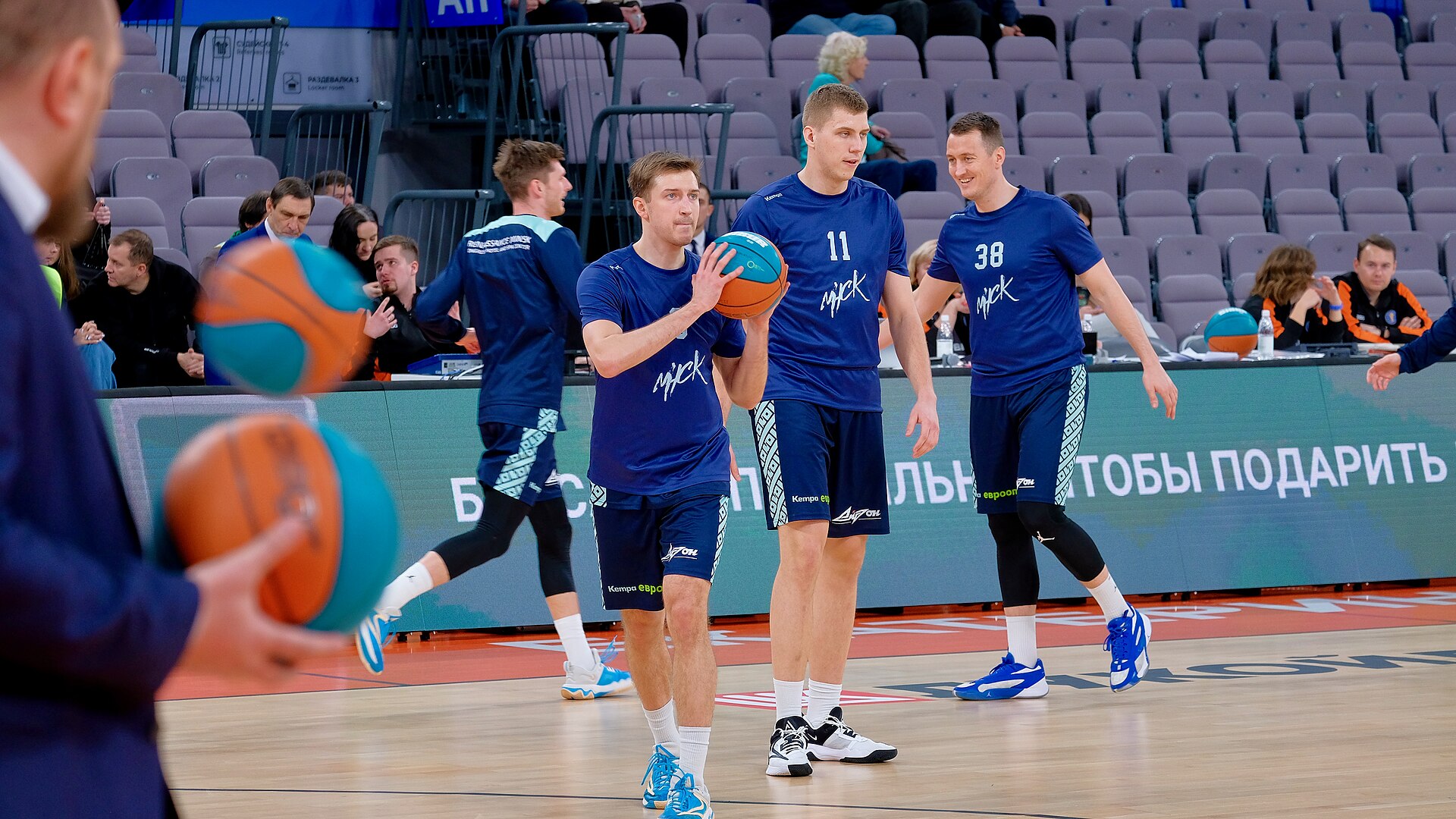 Imagem de referência de BC Tsmoki-Minsk, descrito nos dados abertos como time de basquete profissional em Minsk, Bielorrússia