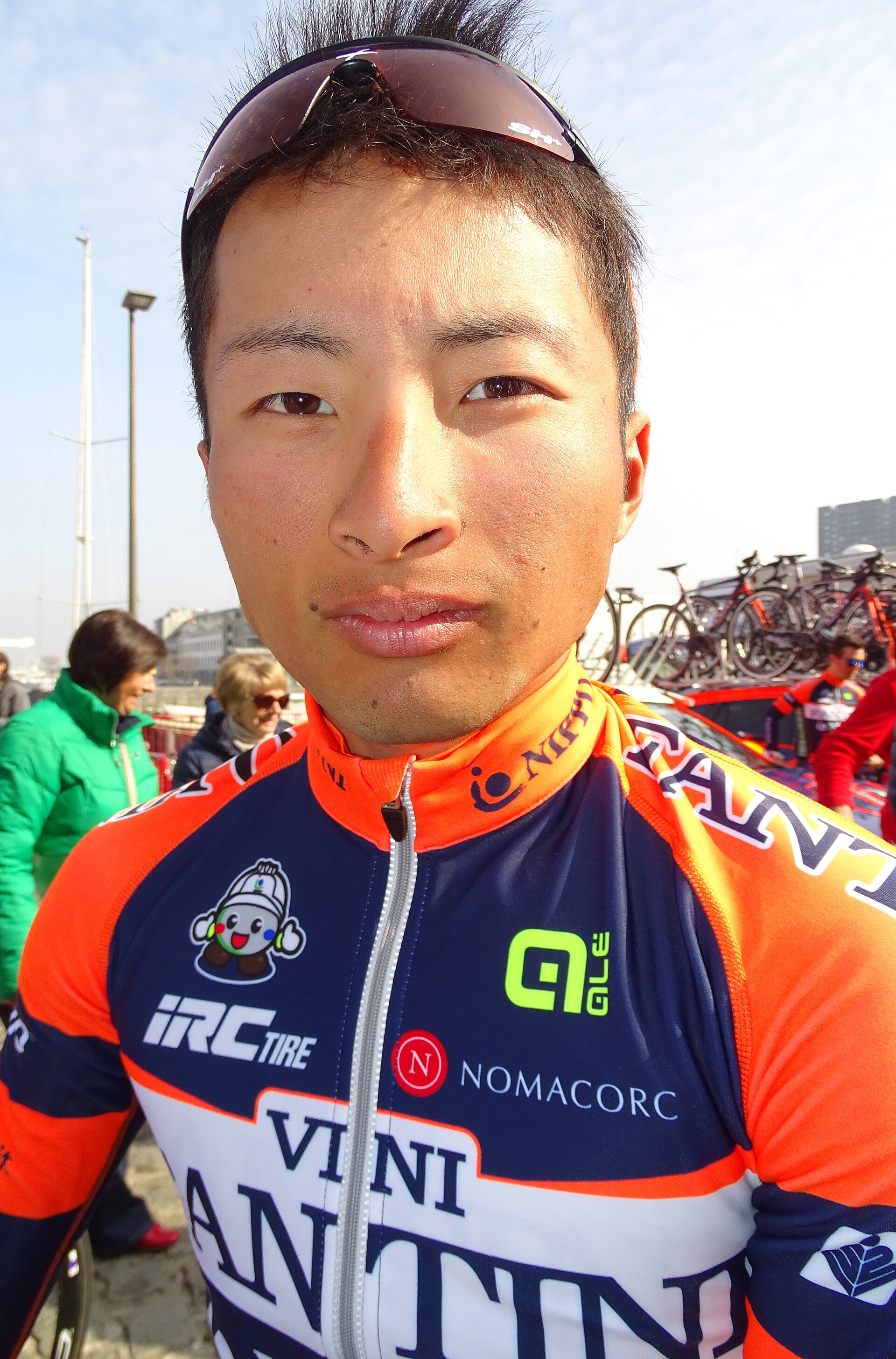 Imagem de referência de Genki Yamamoto, descrito nos dados abertos como ciclista japonês