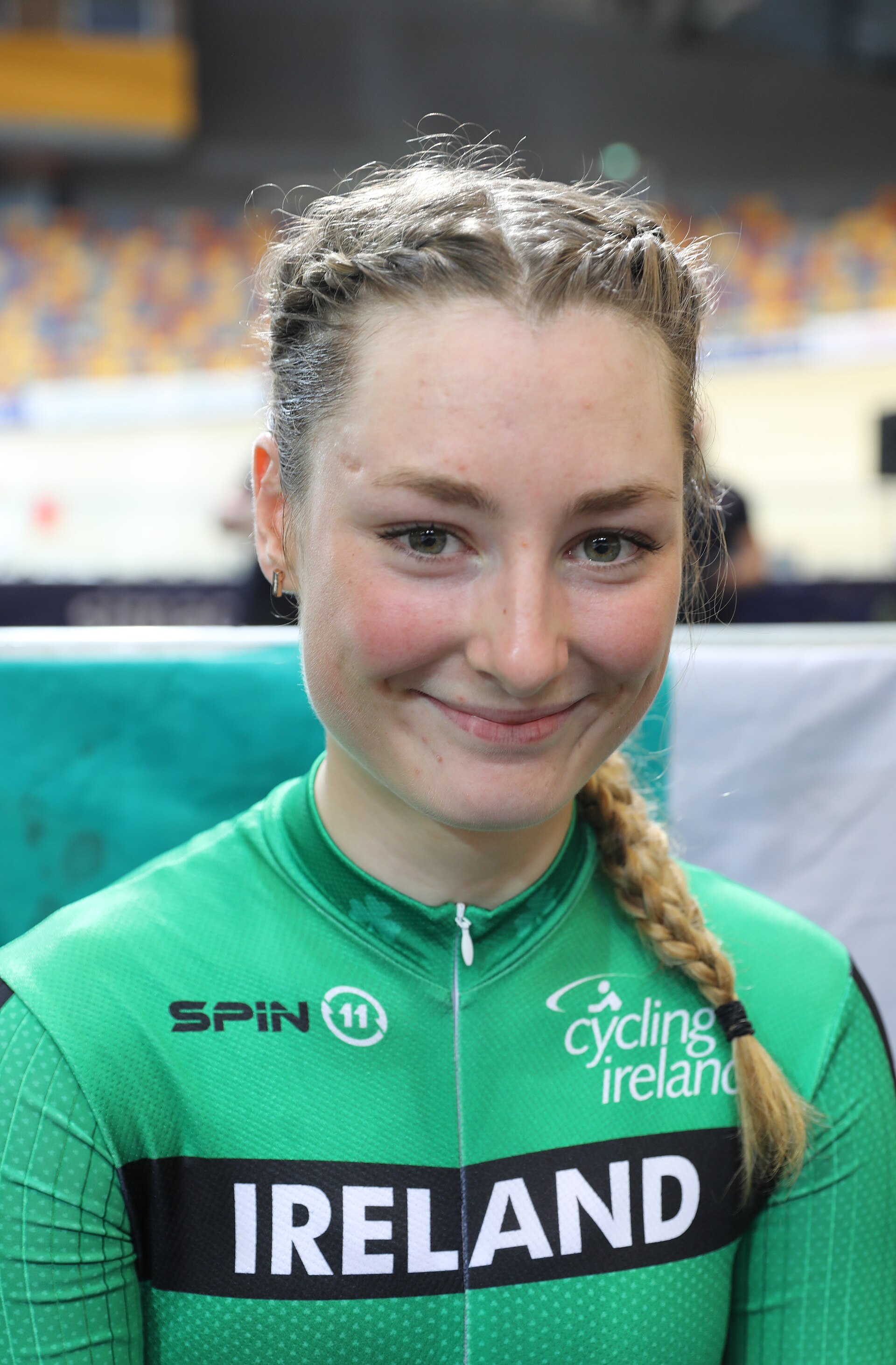 Imagem de referência de Mia Griffin, descrito nos dados abertos como ciclista irlandesa
