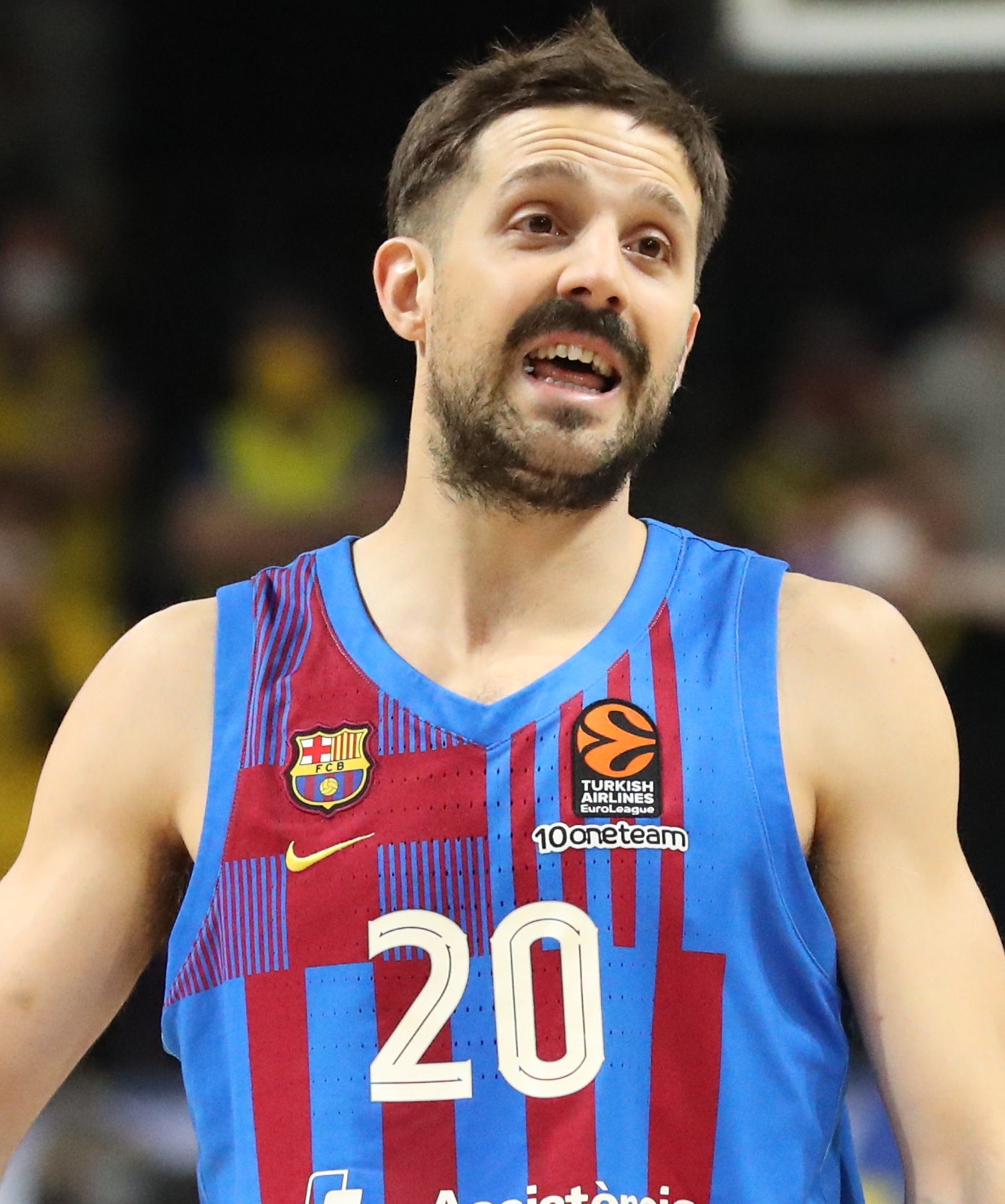 Imagem de referência de Nicolás Laprovittola, descrito nos dados abertos como jogador de basquetebol argentino