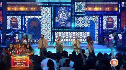 Dan Ferrera, David Natel, Esther Nunes, Hanaya e Vick Nunes cantam 'Melhor Eu Ir'