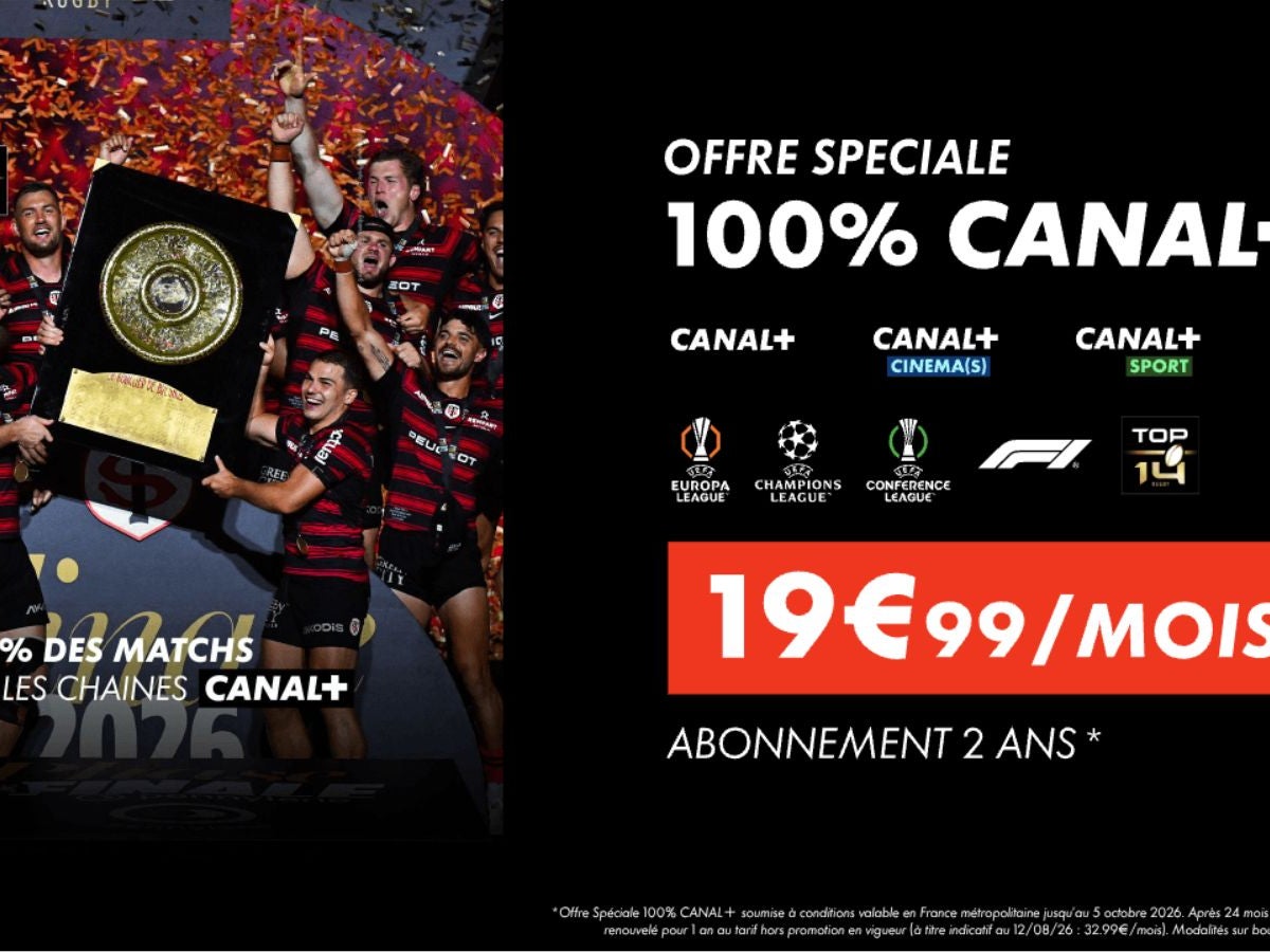 Le choc du TOP 14 approche : profitez de l’Offre Spéciale 100% CANAL+ avant le prochain match du Stade Toulousain