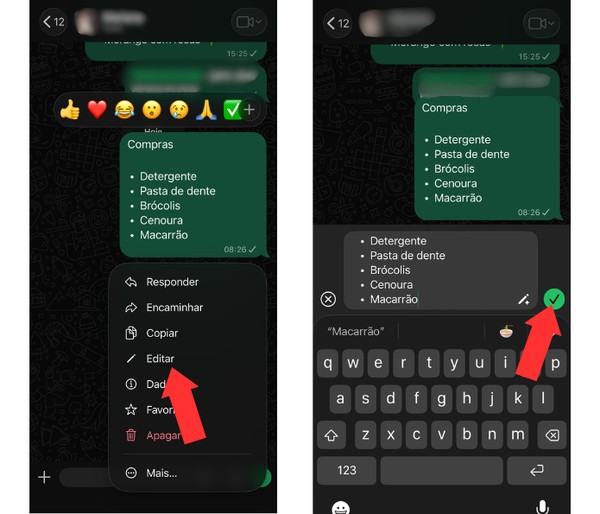 Como fazer lista no WhatsApp: veja listas de itens e números