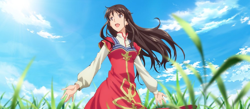 Em The Saint's Magic Power Is Omnipotent, Sei é uma funcionária comum transportada para outro mundo — Foto: Reprodução/Crunchyroll