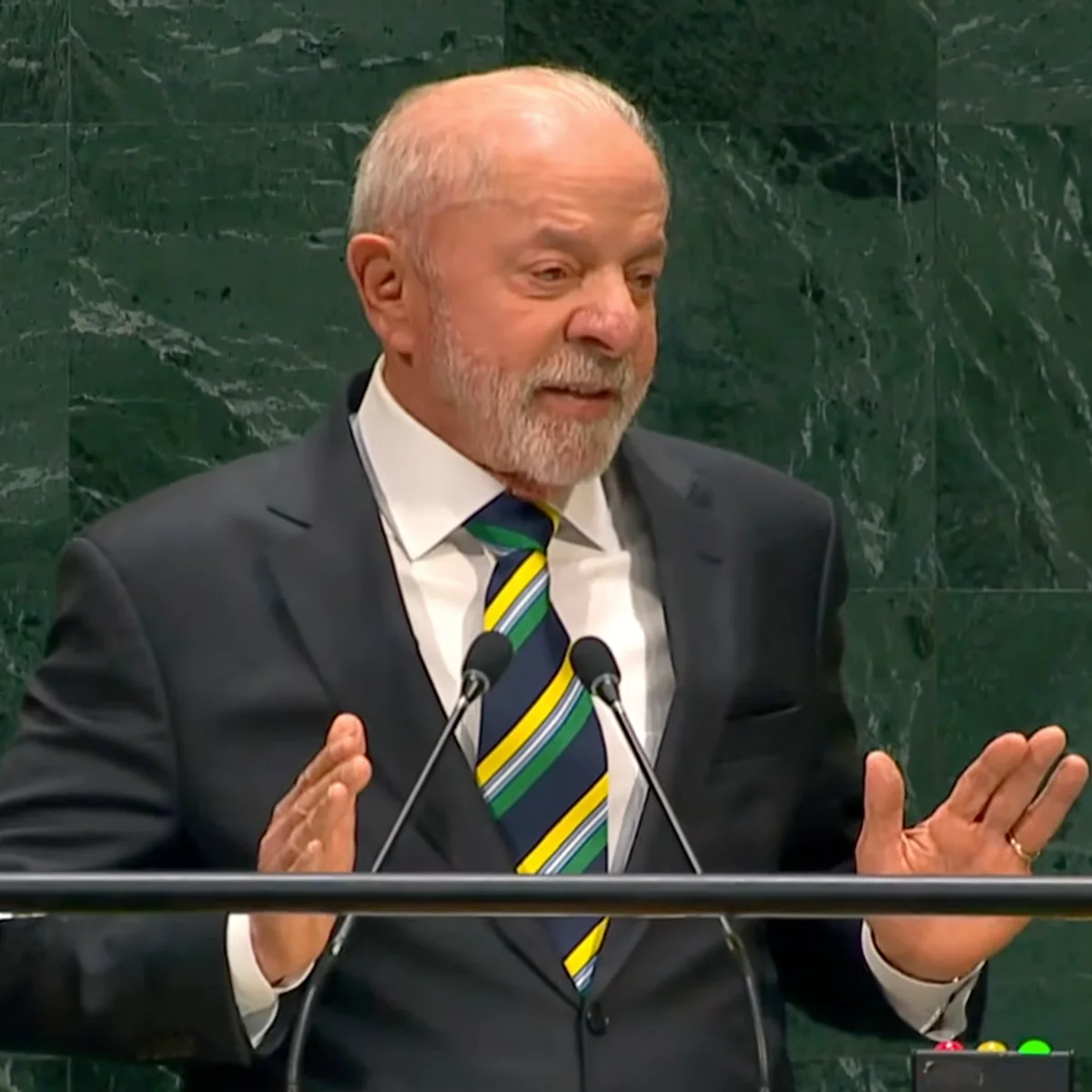 Na ONU, Lula defende: “A democracia brasileira pertence aos brasileiros”