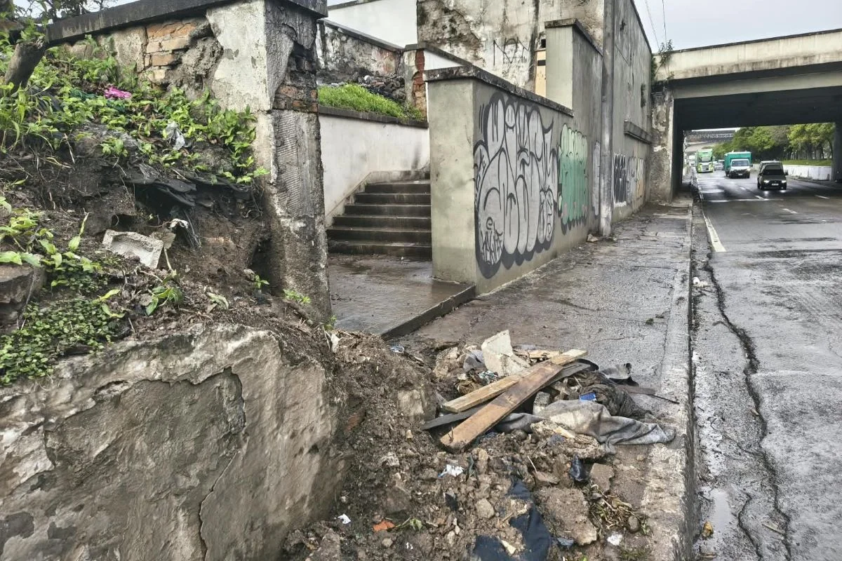 Imagem mostra Ponte das Bandeiras - Metrópoles