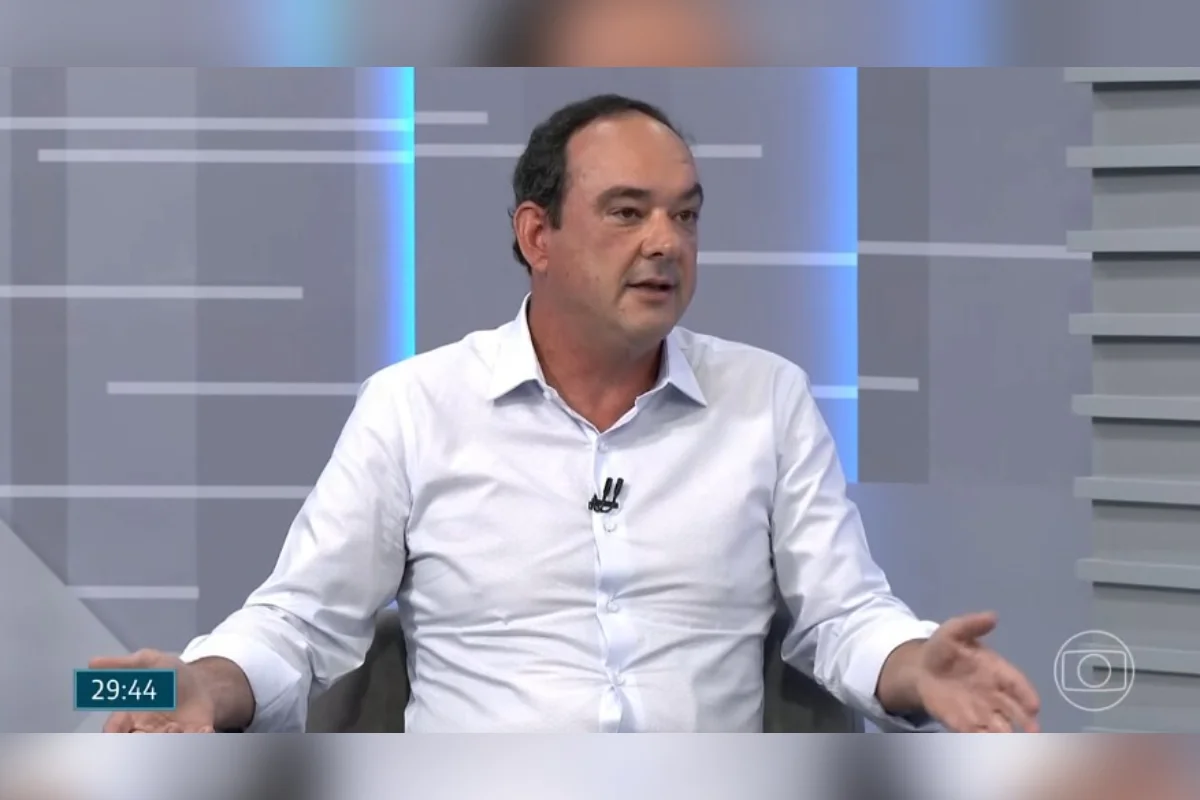 Flávio Roscoe em entrevista a Globo