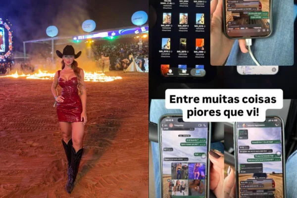 Ex de Rincon revela novo término após suposta traição e expõe prints. Veja
