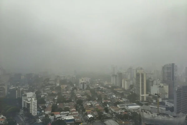SP tem perigo para tempestades e baixas temperaturas nos próximos dias