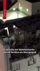 Explosão destrói apartamento e deixa mulheres feridas no litoral de SP