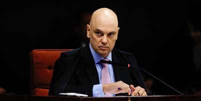 O ministro Alexandre de Moraes diz que André Mendonça tenta "proteger gurpo político" Foto: Wilton Junior/Estadão / Estadão
