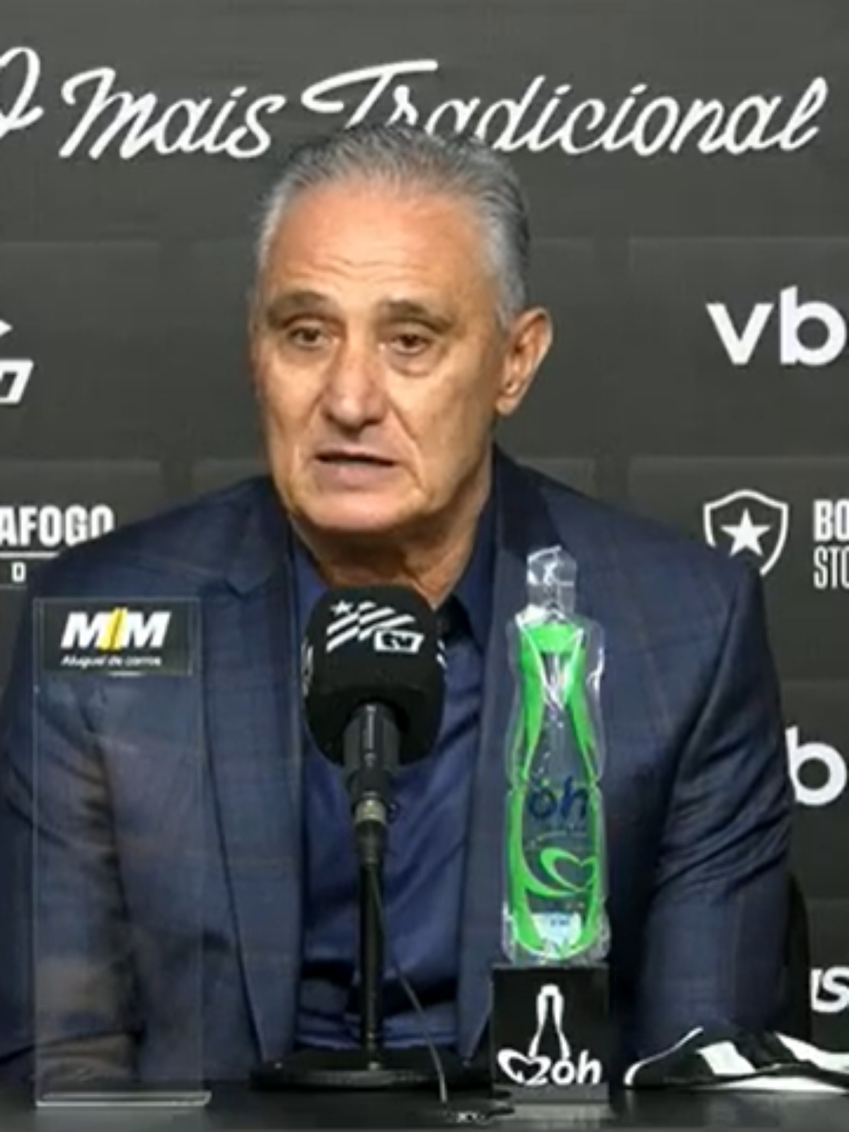 Tite é apresentado no Botafogo e define objetivo para a temporada: 'Permite ambição'