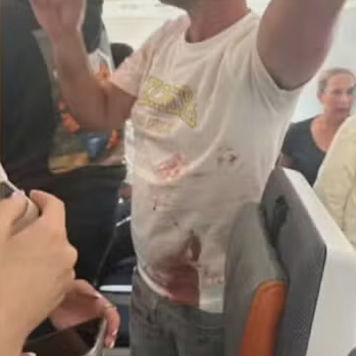 ‘Sangue por toda parte’: passageiros relatam horror em voo para Israel após piloto ser esfaqueado