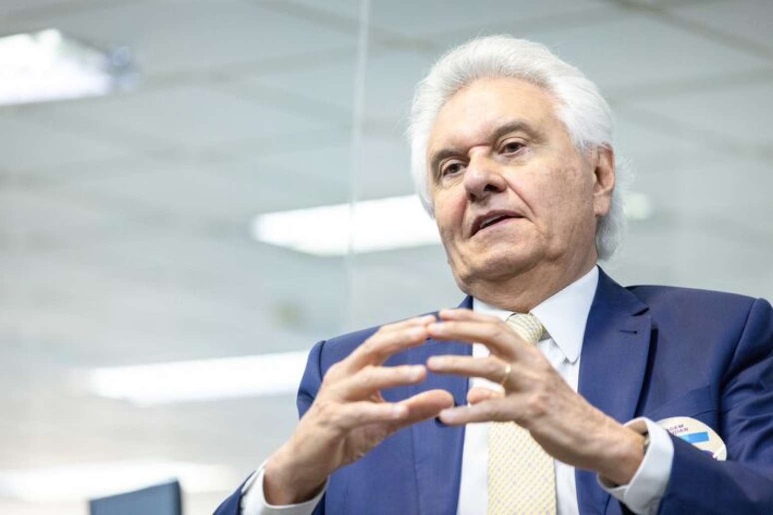 Ronaldo Caiado, candidato do PSD &agrave; Presid&ecirc;ncia da Rep&uacute;blica