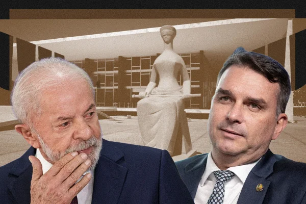 Em 1 mês de campanha, Lula encarou crises e viajou menos do que Flávio - destaque galeria