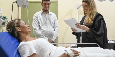 Noiva passa mal antes do casamento e é surpreendida por cerimônia em hospital no Acre Foto: Gleilson Miranda/Secom TJ-AC