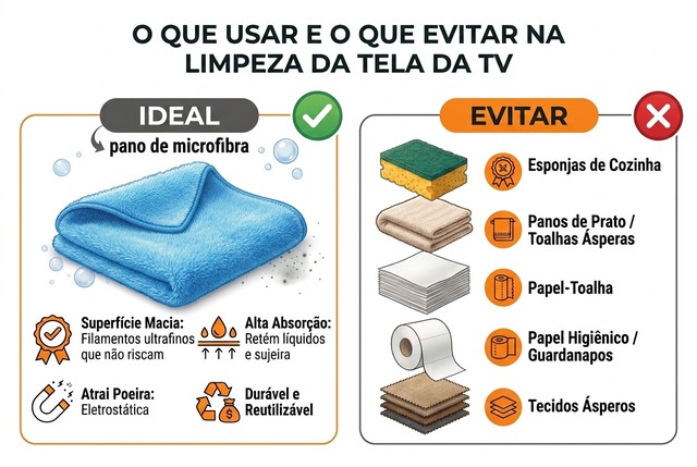Como limpar a tela da TV sem deixar manchas: 6 dicas