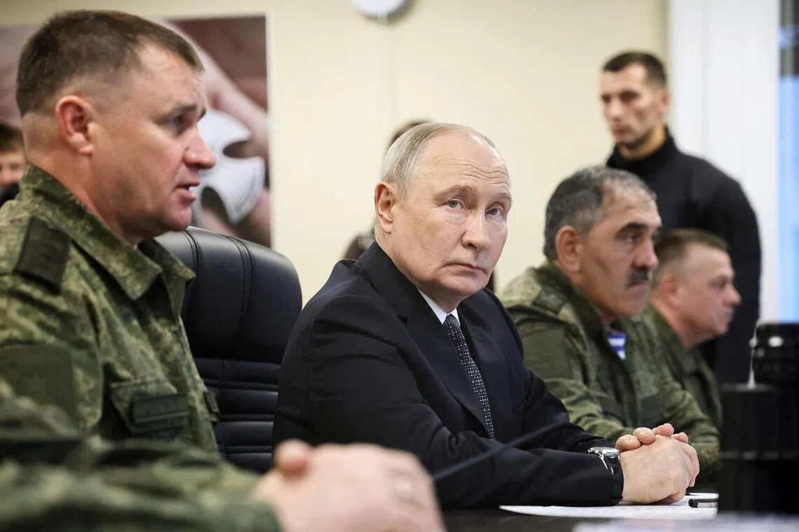 Russian leader Vladimir Putin is not as strong as he appears, said Mikhail Kasyanov - Russia’s prime minister from 2000 to 2004 - and Western countries should not be intimidated by his sabre-rattling.