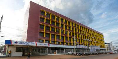 Menina foi levada ao Hospital Regional Público do Tapajós, onde segue internada em estado grave Foto: Reprodução/Secretaria de Saúde do Pará