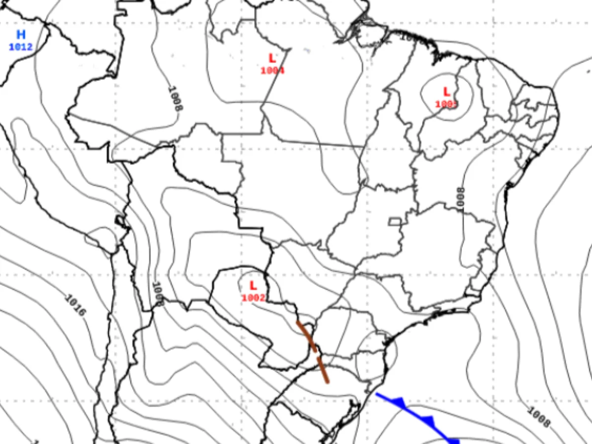 Inmet alerta para tempestades e ventos fortes neste fim de semana