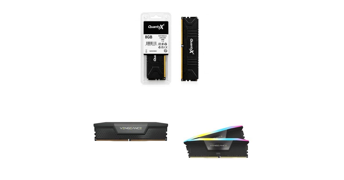 Upgrade na memória do seu PC: selecionamos as melhores opções de RAM DDR5 em promoção