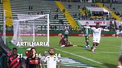 Disparou! Artilheiro, Viveros faz dois em goleada do Athletico-PR
