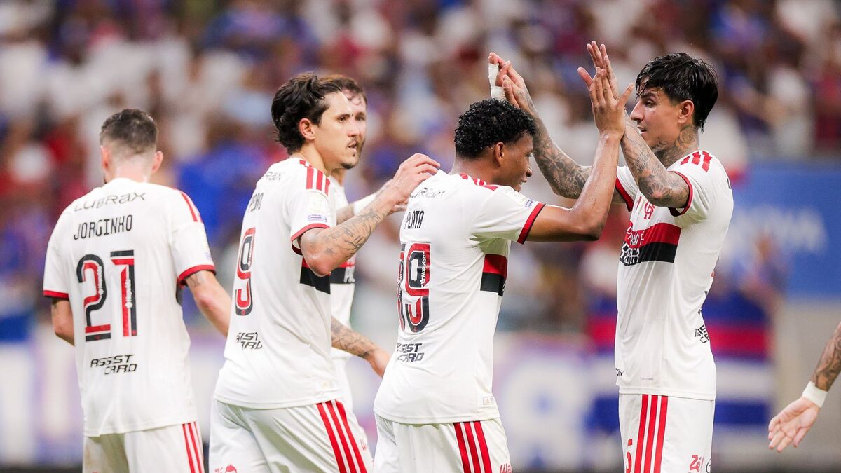 Flamengo segue favoritaço ao título do Brasileirão contra o Palmeiras; veja probabilidades