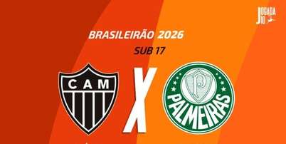 Atl&eacute;tico se prepara para jogo de ida contra o Palmeiras pelo sub-17 - Foto: Divulga&ccedil;&atilde;o / GaloNaBase / Jogada10