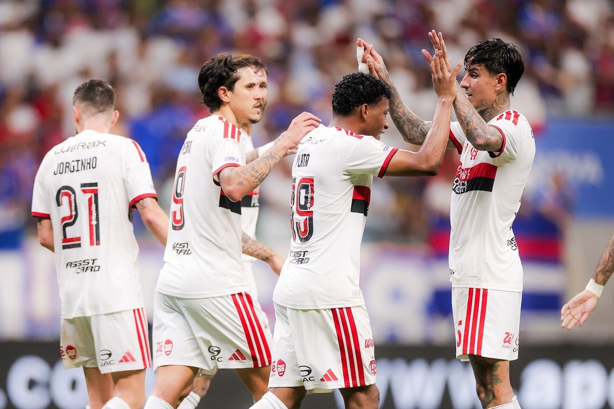 Flamengo segue favoritaço ao título do Brasileirão contra o Palmeiras; veja probabilidades