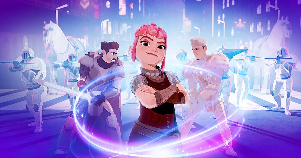 Nimona é uma das 10 animações tipo Guerreiras do K-pop, mas ainda melhores — Foto: Divulgação/Netflix