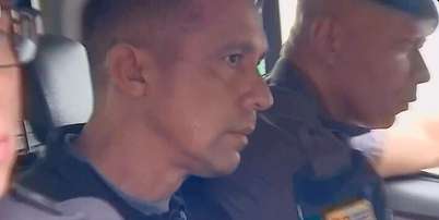 Tenente-coronel da Polícia Militar Geraldo Leite Rosa Neto foi preso em um imóvel em São José dos Campos. Foto: Reprodução/ TV Globo / Estadão
