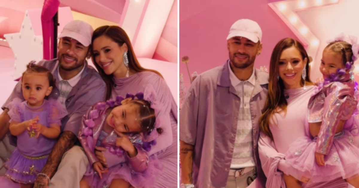 Neymar e Bruna Biancardi comemoram aniversário de Mavie com festa de luxo em São Paulo
