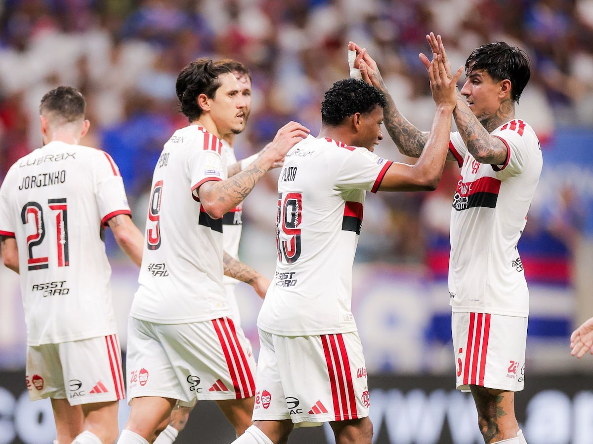 Flamengo segue favoritaço ao título do Brasileirão contra o Palmeiras; veja probabilidades
