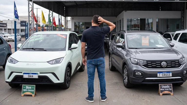 Usado a combustão ou elétrico zero: Qual carro é melhor comprar?
