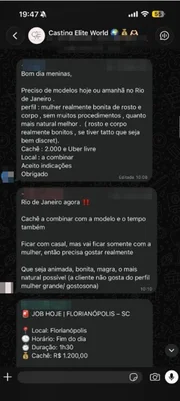 Pirâmide do sexo: cafetinas montam império da prostituição de luxo no país