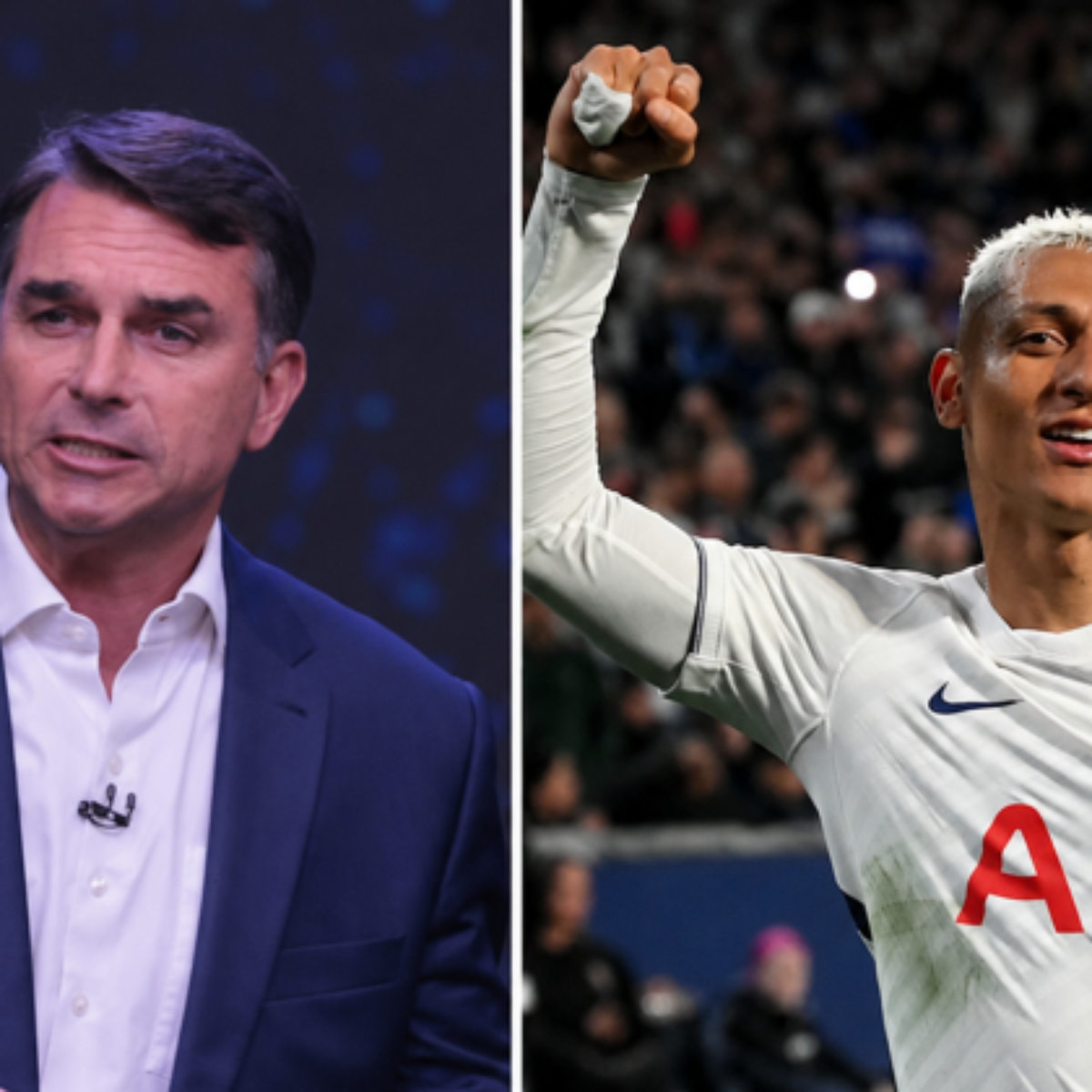 Flávio Bolsonaro enviou a Richarlison acordo privado sobre ilha em Angra, diz jornal