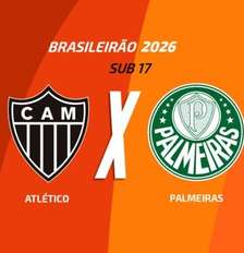 Atlético se prepara para jogo de ida contra o Palmeiras pelo sub-17 - Foto: Divulgação / GaloNaBase / Jogada10