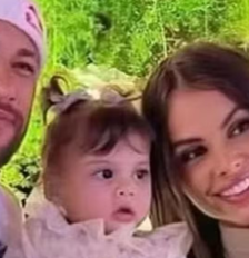 Neymar e Amanda Kimberlly são pais de Amanda Foto: Reprodução/Instagram